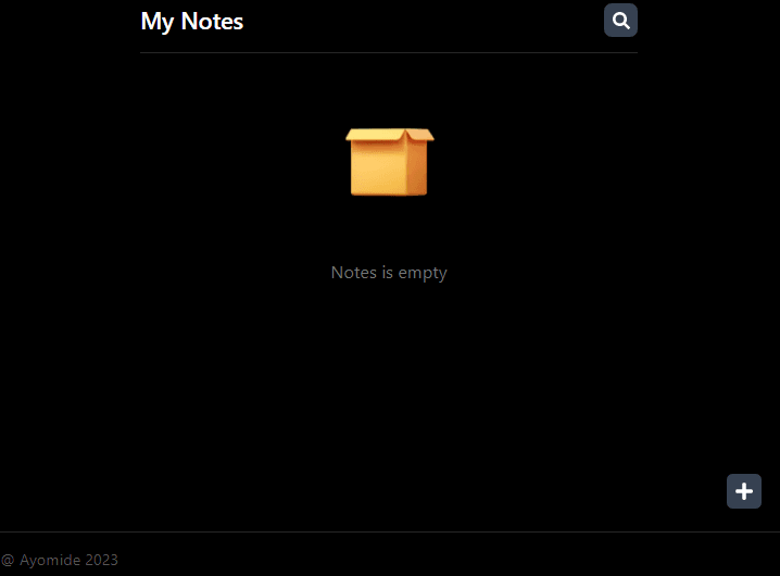 Note App